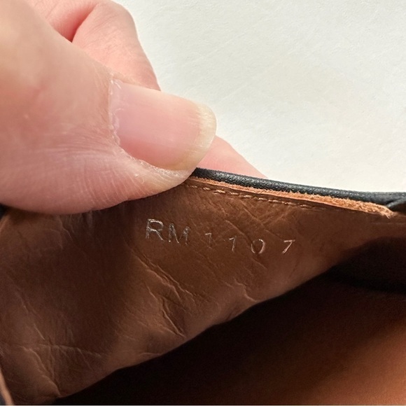 Givenchy Rivington Logo Elastic Slingback Black Leather Flats Mules 39.5 US 9.5 - Picture 3 of 13